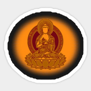 Buddha Mudra Sticker